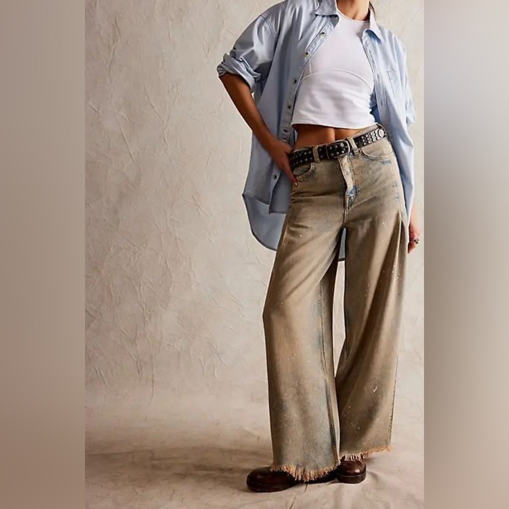 NWT We The Free Old West Slouchy Jeans